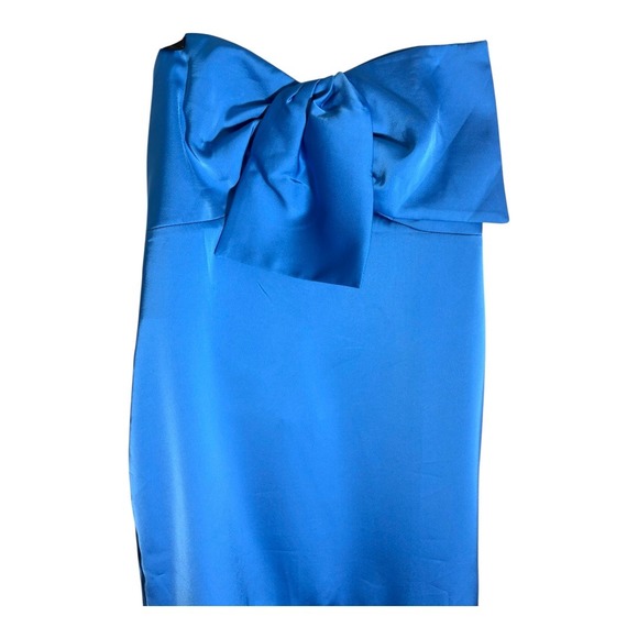Lilly‎ Pulitzer Carlynn Strapless Satin Bow Dress NWT sz 8 - Picture 3 of 10